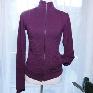 Kyodan Athletic Pullover Full Zip Jacket Maroon Sm